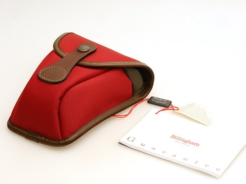 Borsa fotografica rossa